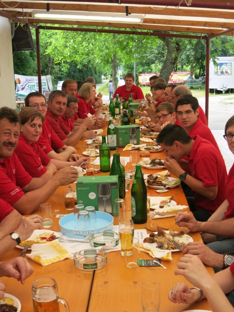 Frühschoppen Feuerwehrfest Altenmarkt am 16.06.2013