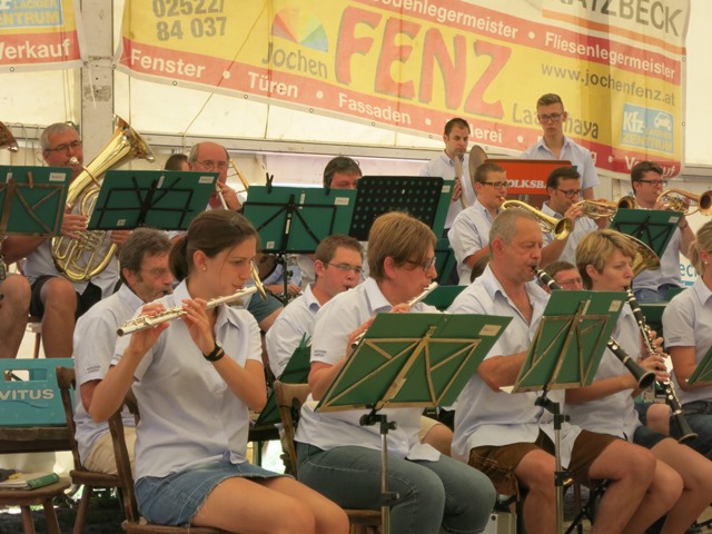 Frühschoppen und Feldmesse beim UFC Gaubitsch am 19.07.2015