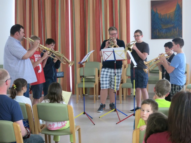 Schülerkonzert im Gemeindesaal am 12.05.2015